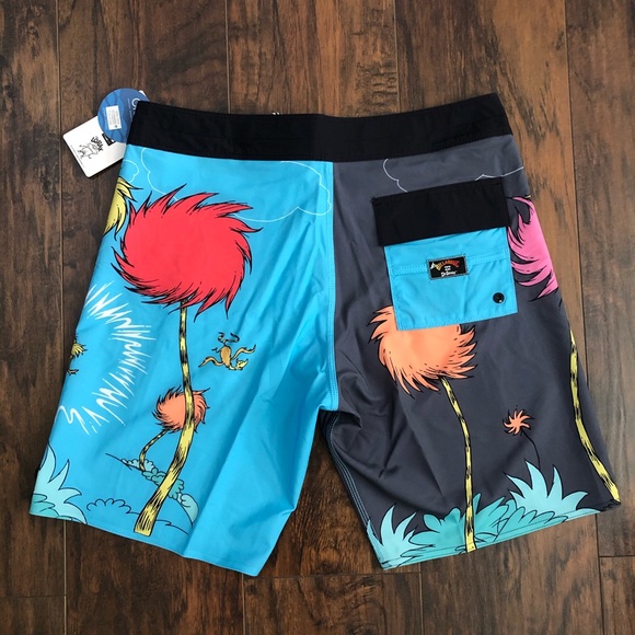 Billabong Dr. Seuss Lorax Sundays Pro Boardshorts - Picture 12 of 15